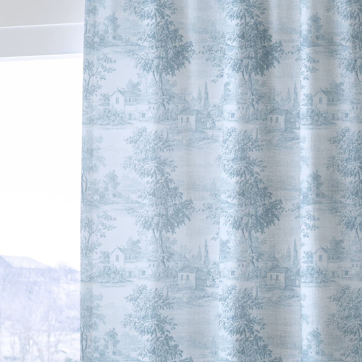 Ruthie Toile - Curtain Panel - The Drapery
