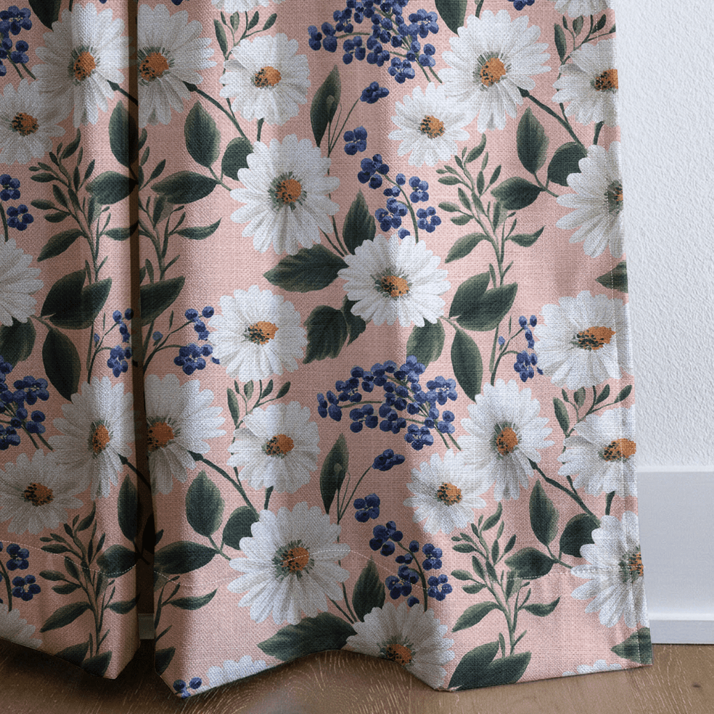 Sabina Blossoms - Curtain Panel - The Drapery