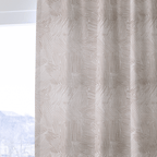 Sable Abstract - Curtain Panel - The Drapery