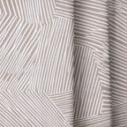 Sable Abstract - Curtain Panel - The Drapery