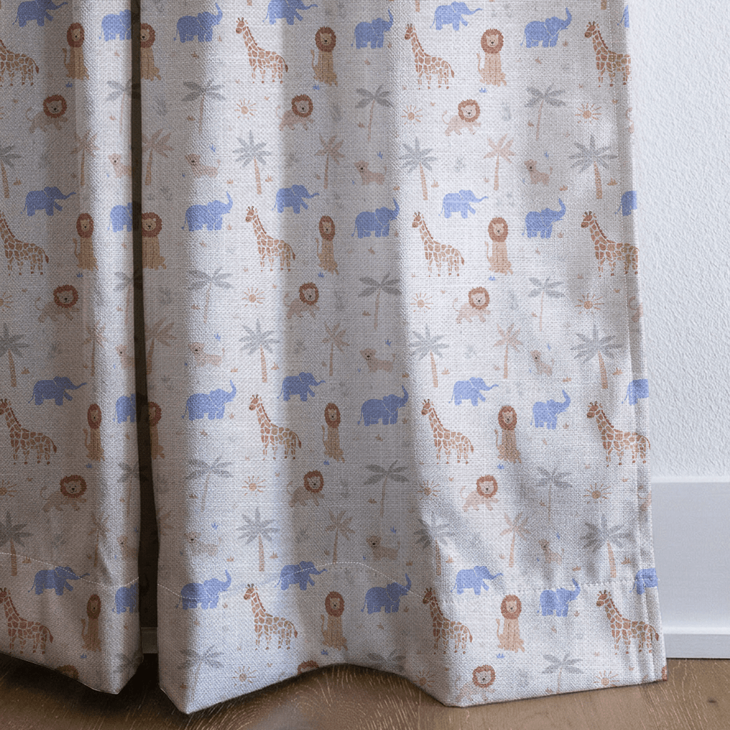 Safari Day - Curtain Panel - The Drapery