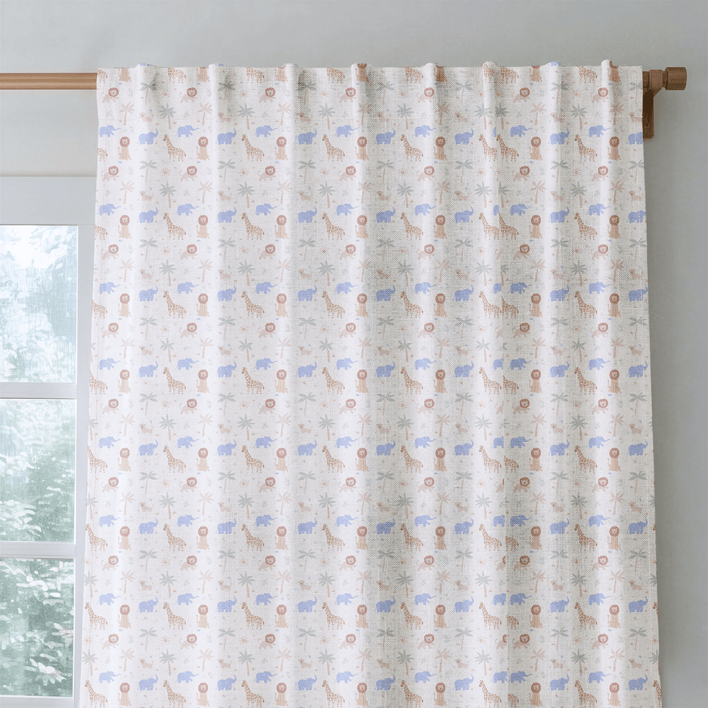 Safari Day - Curtain Panel - The Drapery