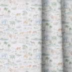 Safari Scene - Curtain Panel - The Drapery