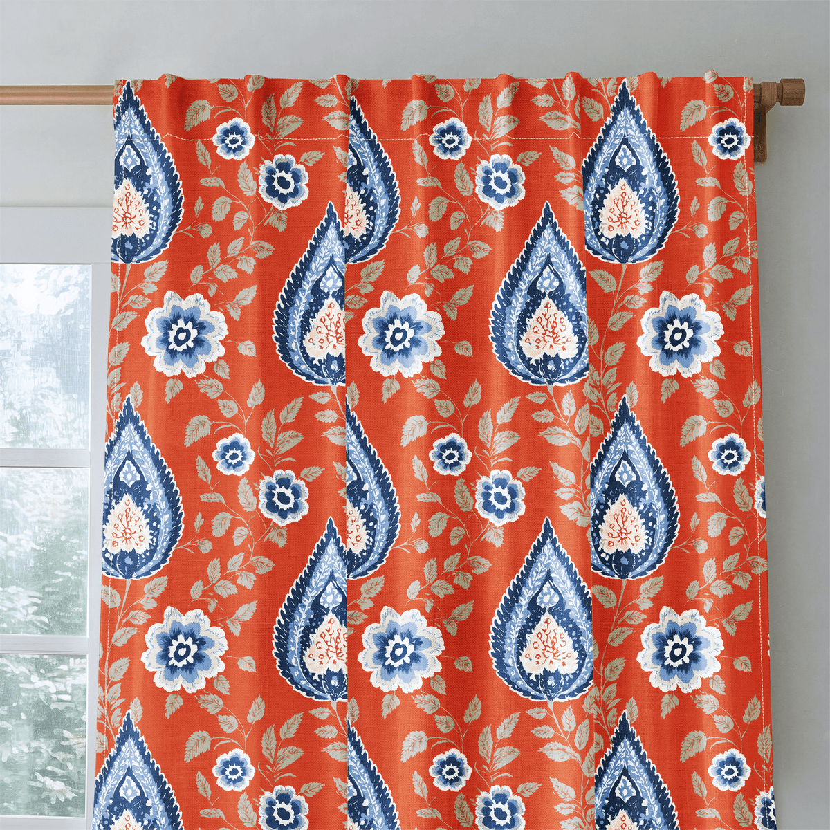 Saffron Valley - Curtain Panel - The Drapery