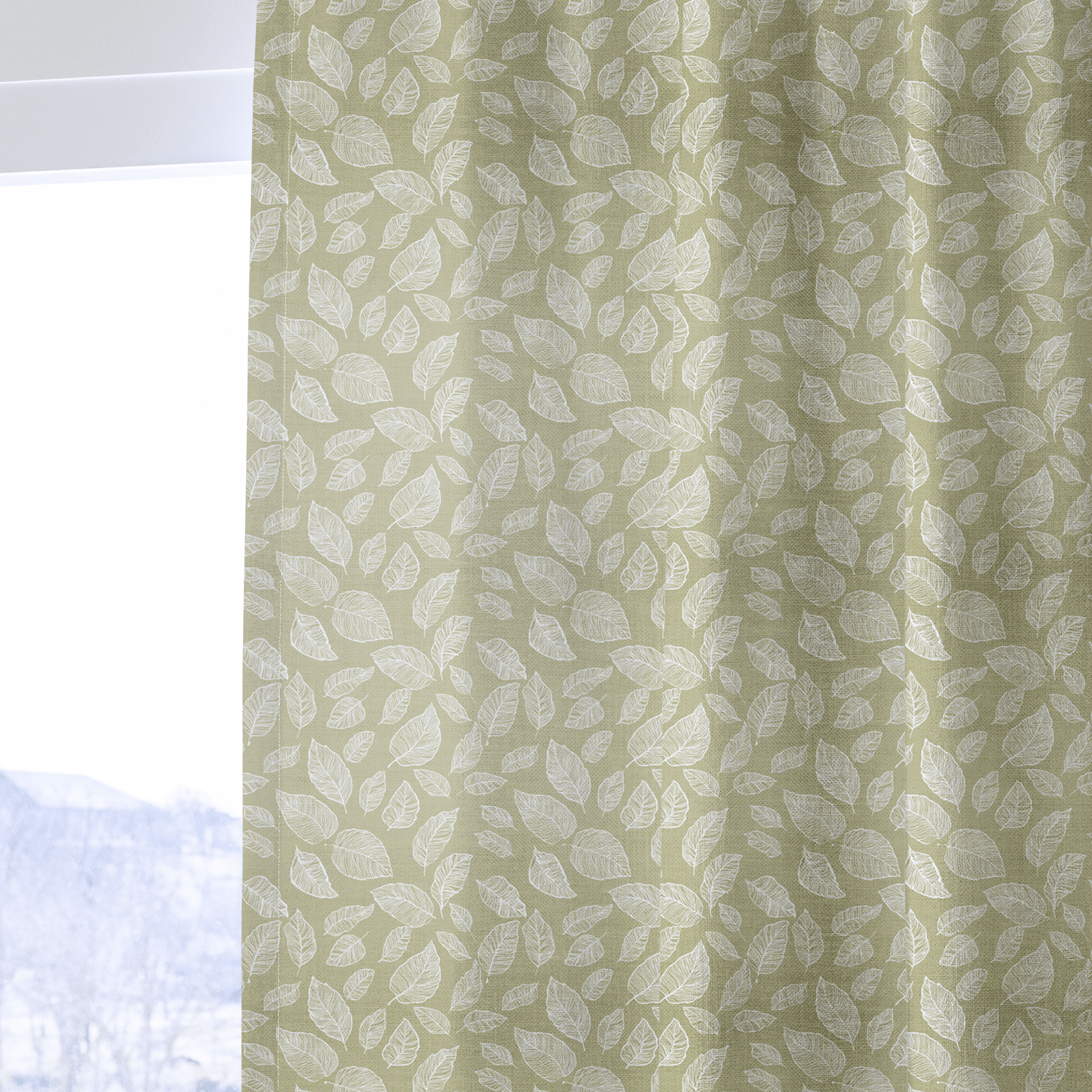 Sage - Curtain Panel - The Drapery