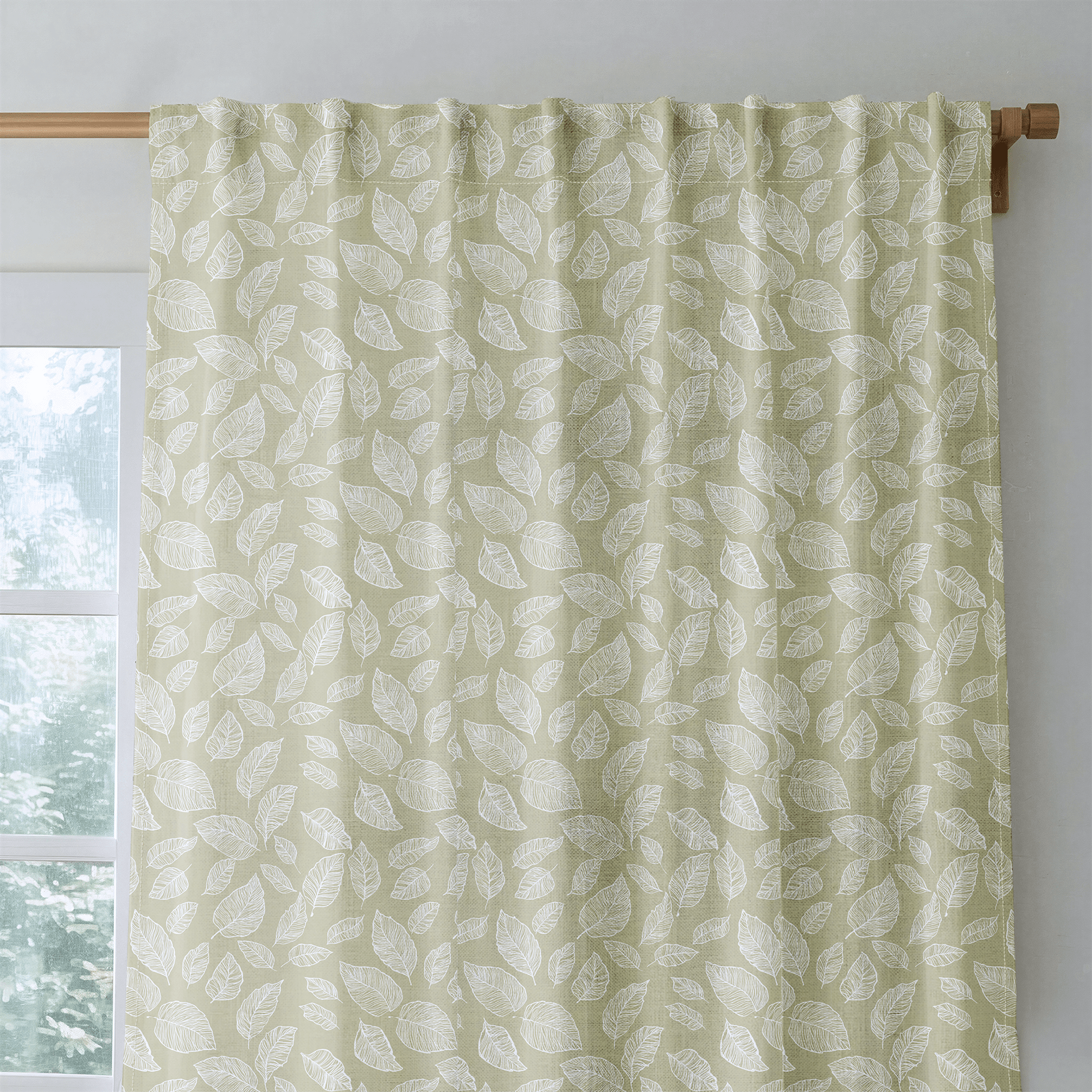 Sage - Curtain Panel - The Drapery