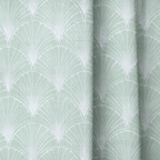 Sage Fan - Curtain Panel - The Drapery