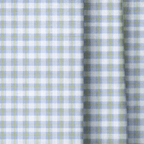 Sage Grid - Curtain Panel - The Drapery