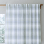 Sage Grid - Curtain Panel - The Drapery