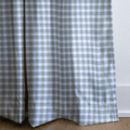 Sage Grid - Curtain Panel - The Drapery