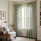 Sage Meadow - Curtain Panel - The Drapery