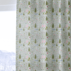 Sage Wild Meadow - Curtain Panel - The Drapery