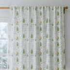 Sage Wild Meadow - Curtain Panel - The Drapery