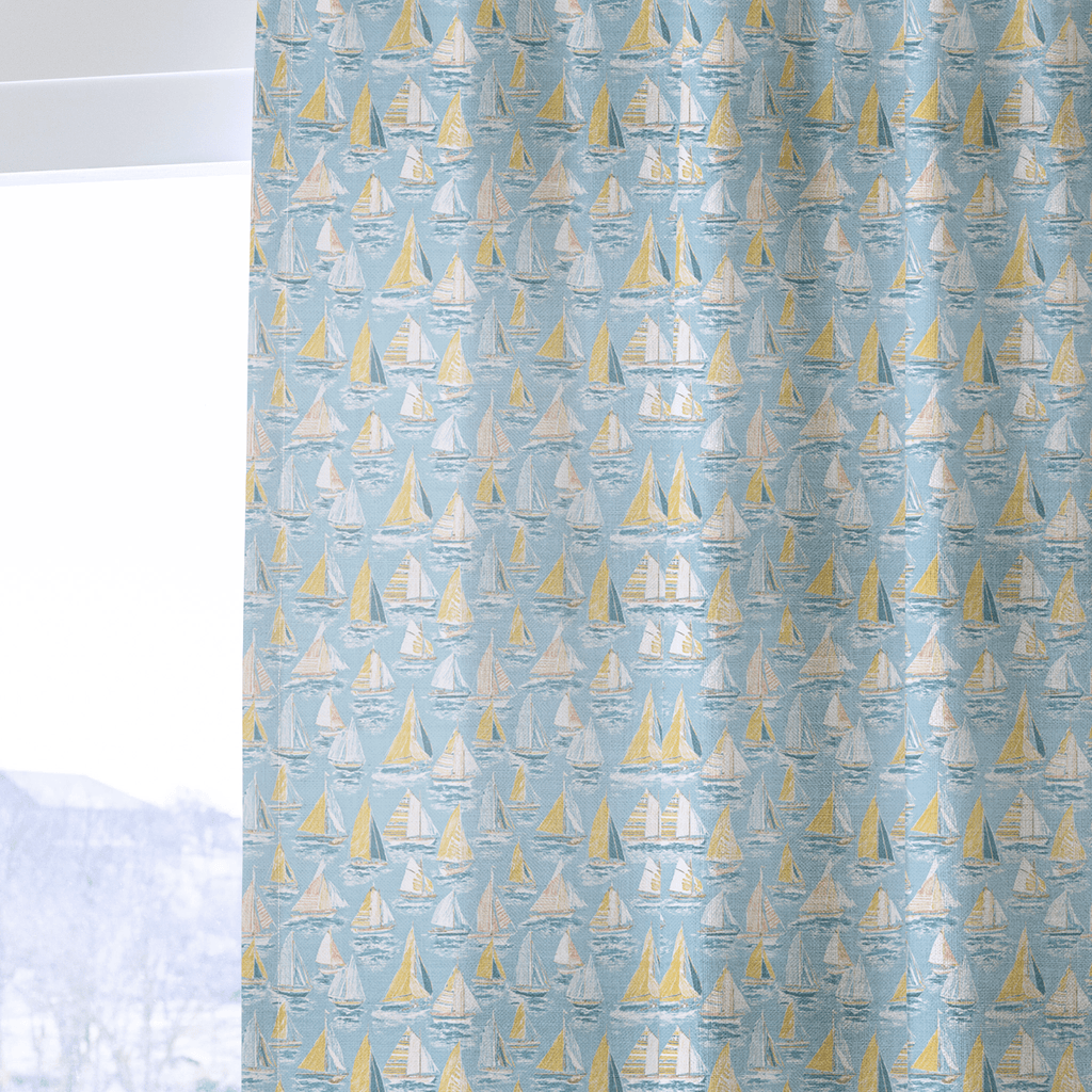 Sailing Away - Curtain Panel - The Drapery