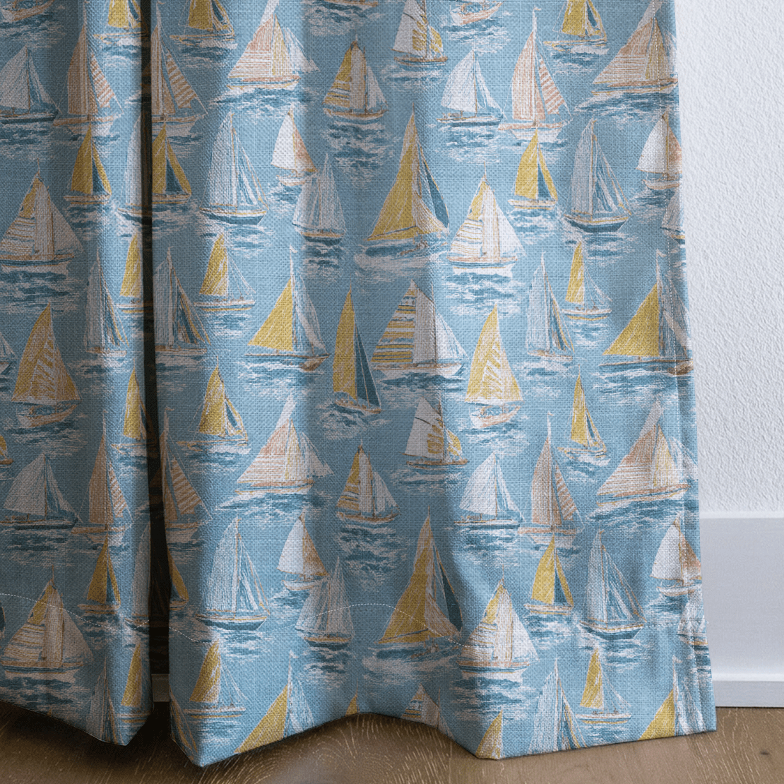 Sailing Away - Curtain Panel - The Drapery