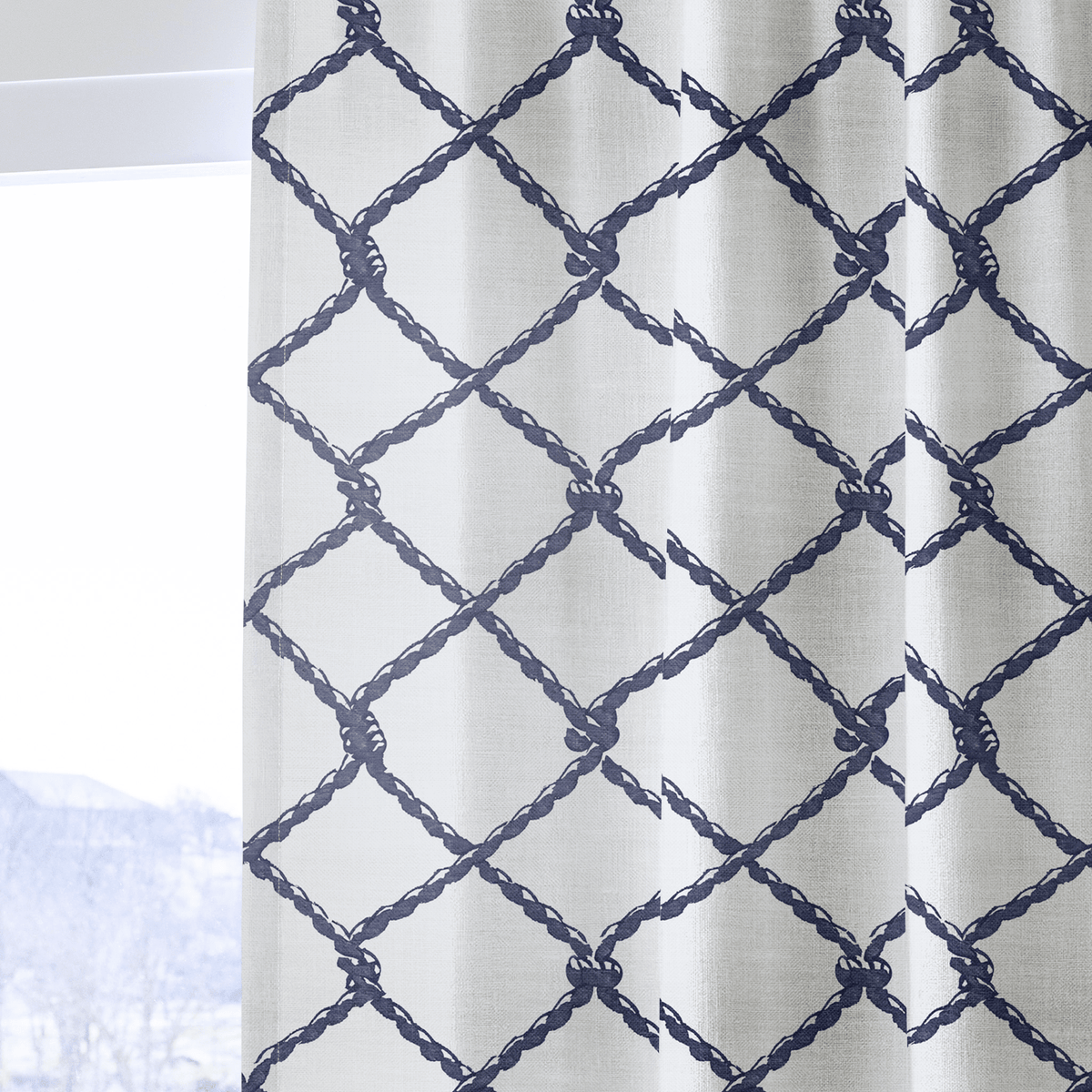Sailor’s Knot - Curtain Panel - The Drapery