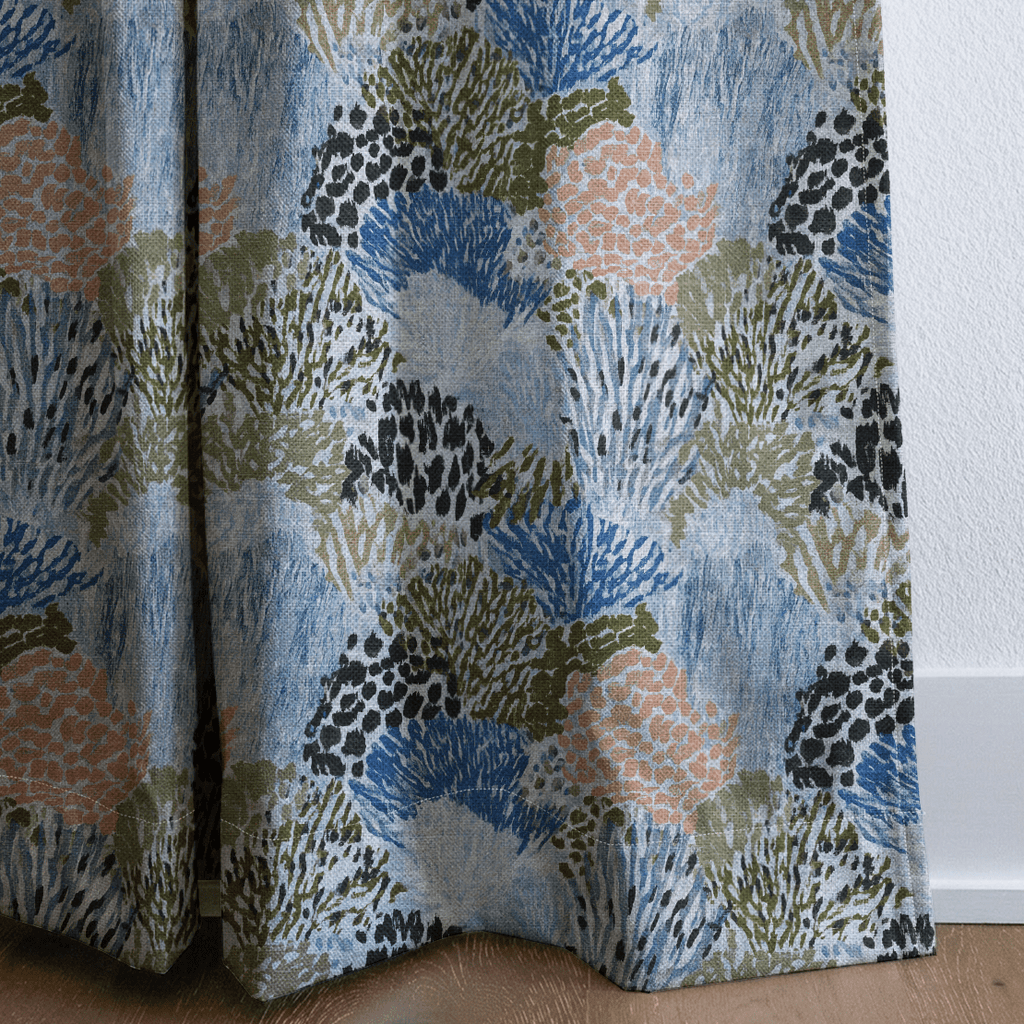 Salted Frond - Curtain Panel - The Drapery