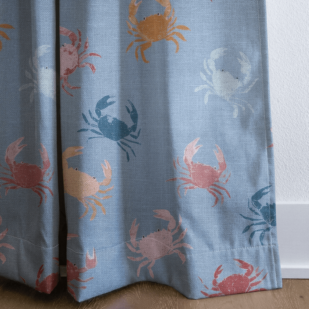 Saltwater Crawl - Curtain Panel - The Drapery