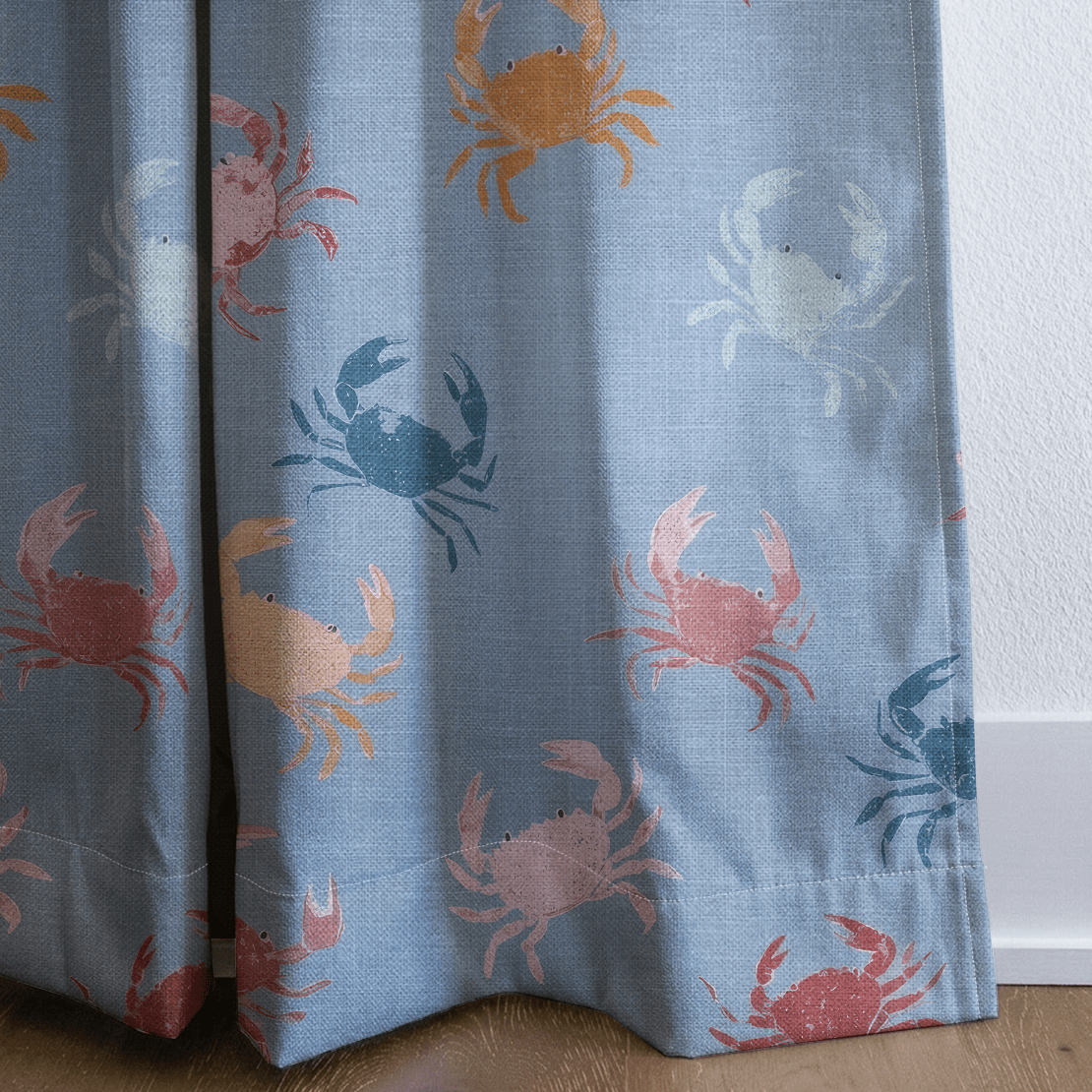 Saltwater Crawl - Curtain Panel - The Drapery