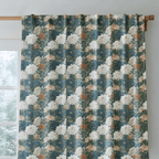 Saltwater Floral - Curtain Panel - The Drapery