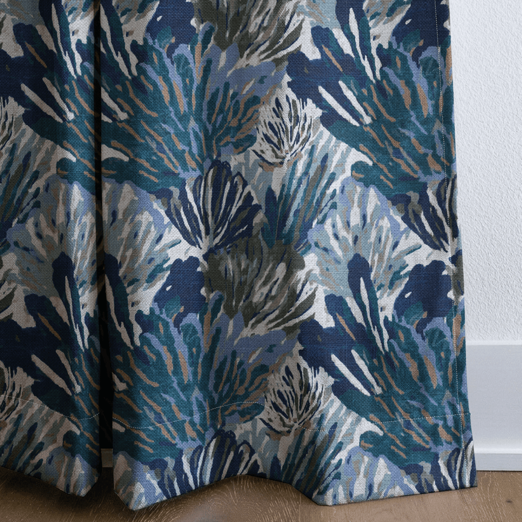 Saltwater Rose - Curtain Panel - The Drapery