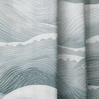 Saltwater Waves - Curtain Panel - The Drapery