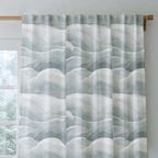 Saltwater Waves - Curtain Panel - The Drapery