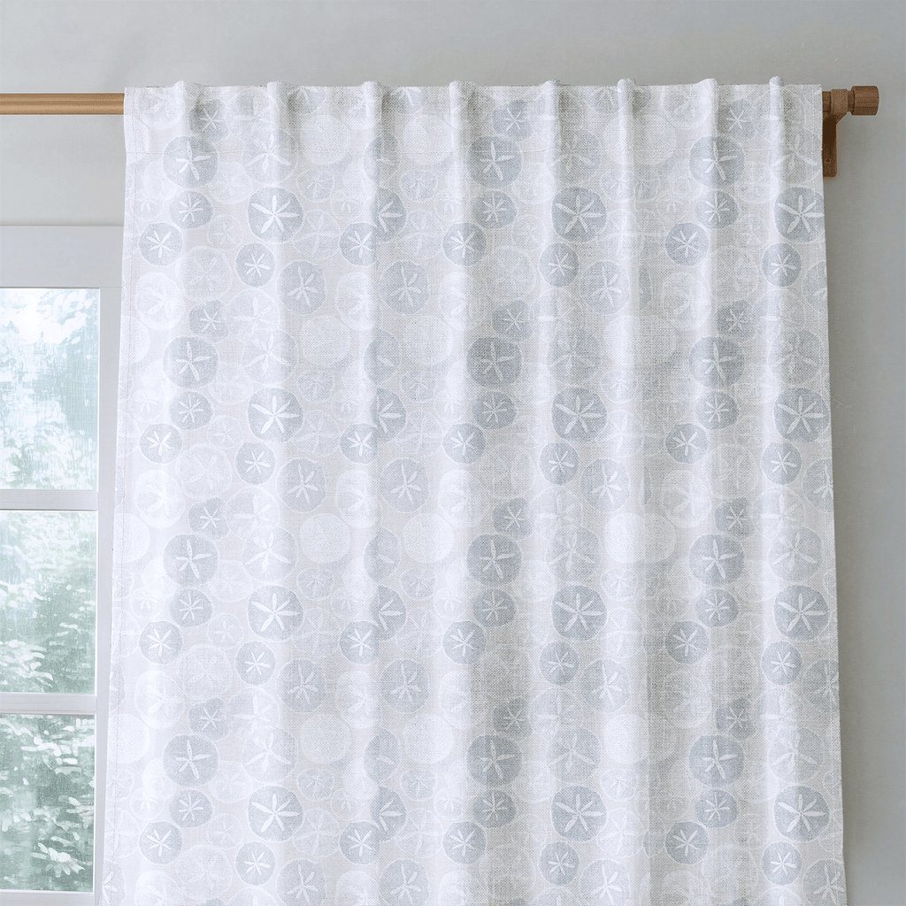 Sand Dollars - Curtain Panel - The Drapery