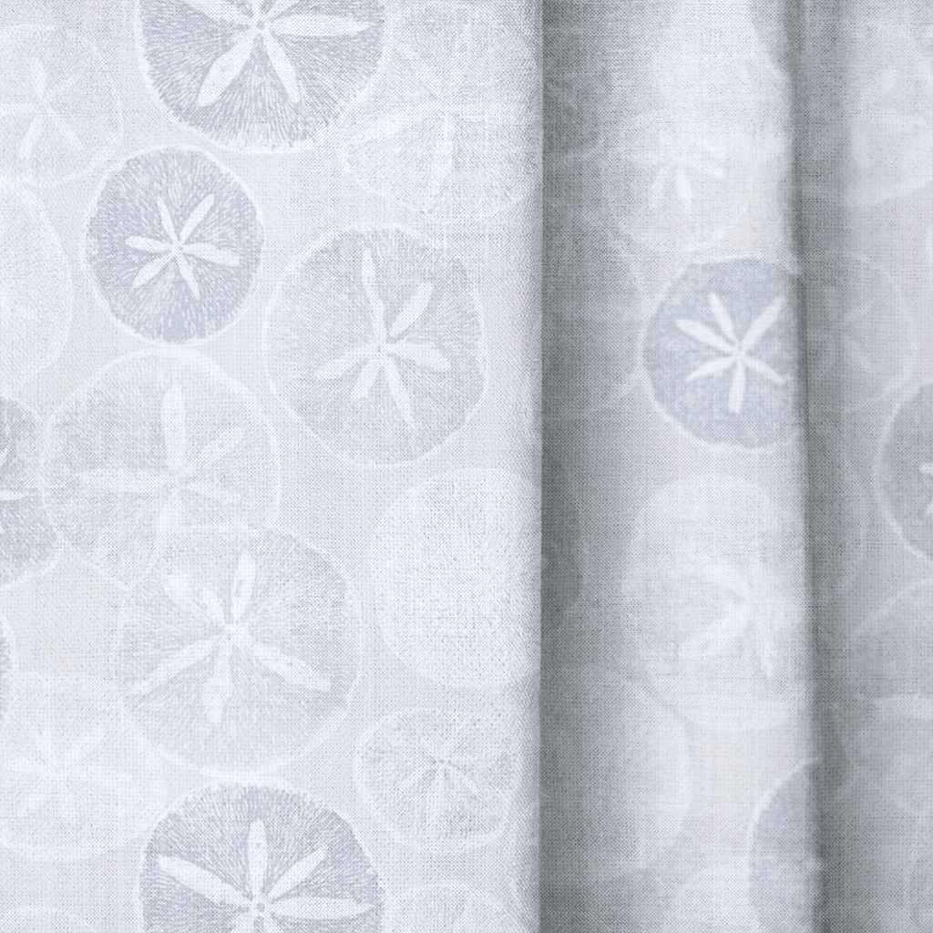Sand Dollars - Curtain Panel - The Drapery
