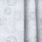 Sand Dollars - Curtain Panel - The Drapery