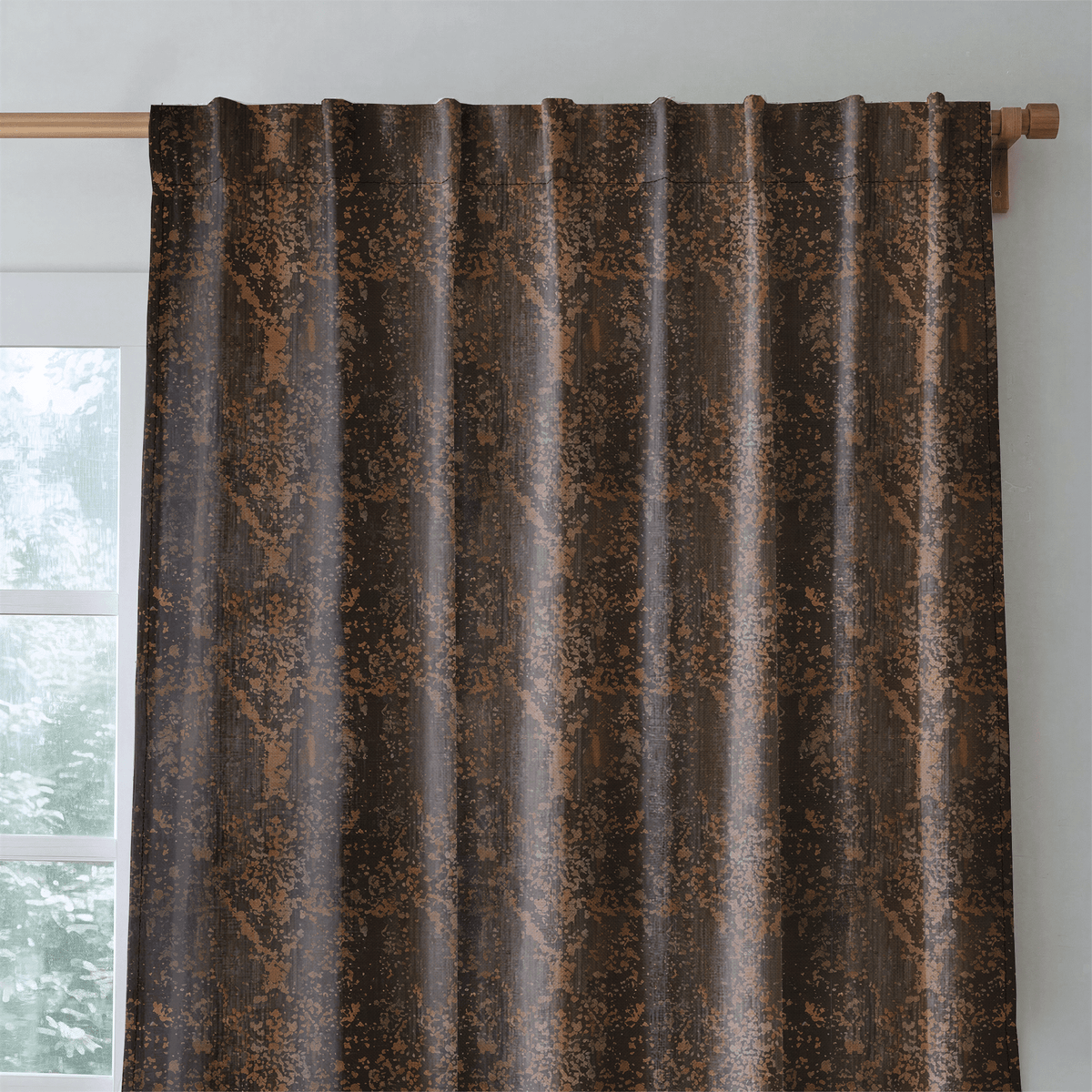Saoirse Abstract - Curtain Panel - The Drapery