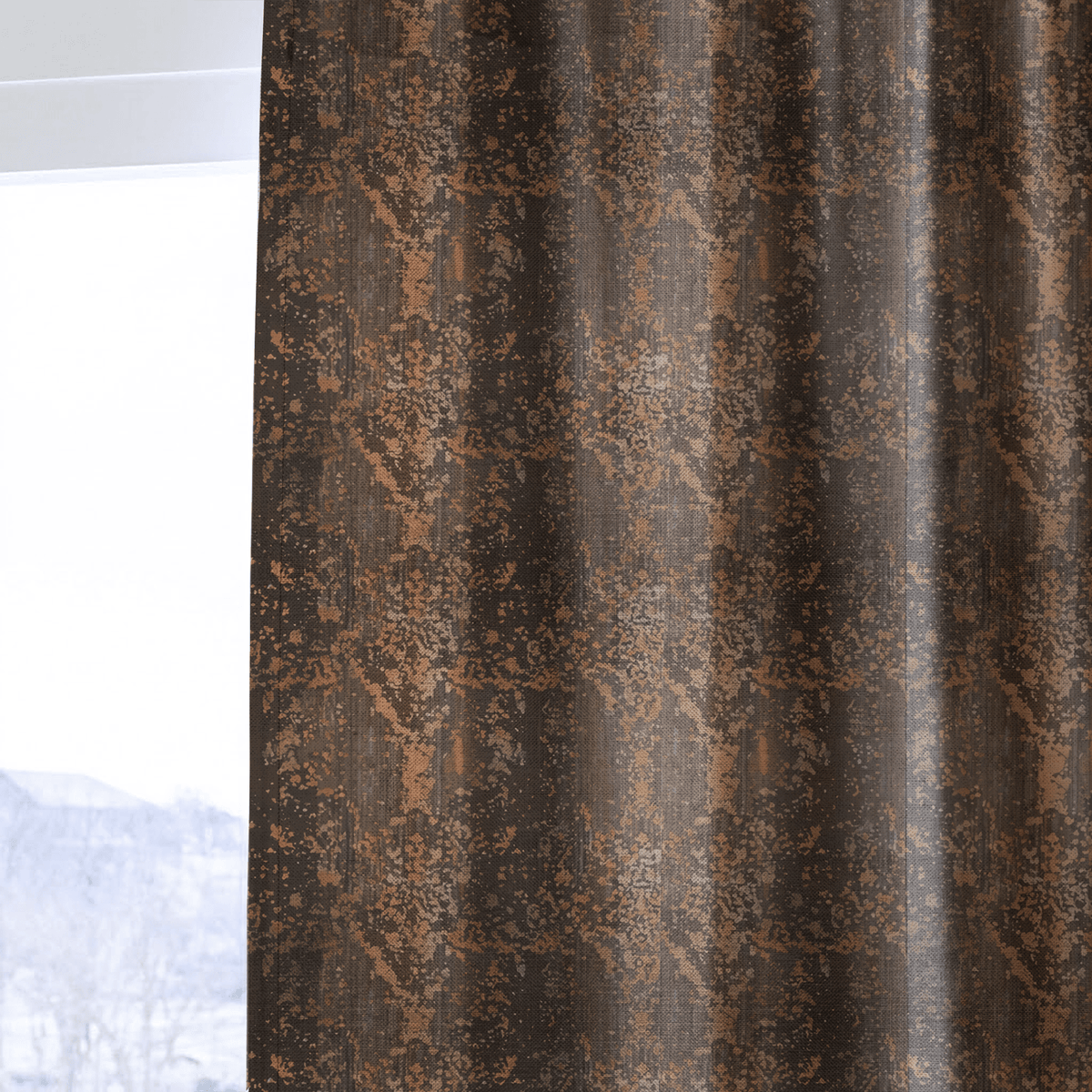 Saoirse Abstract - Curtain Panel - The Drapery