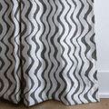 Sapphira Waves - Curtain Panel - The Drapery