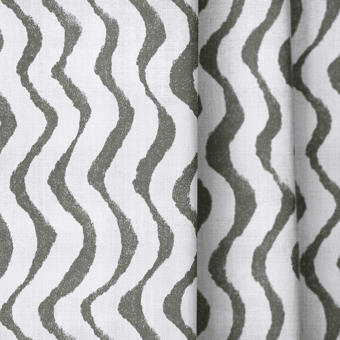 Sapphira Waves - Curtain Panel - The Drapery