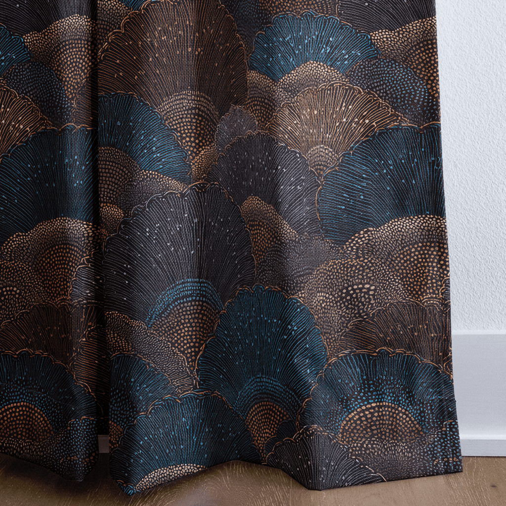 Scallop Mirage - Curtain Panel - The Drapery