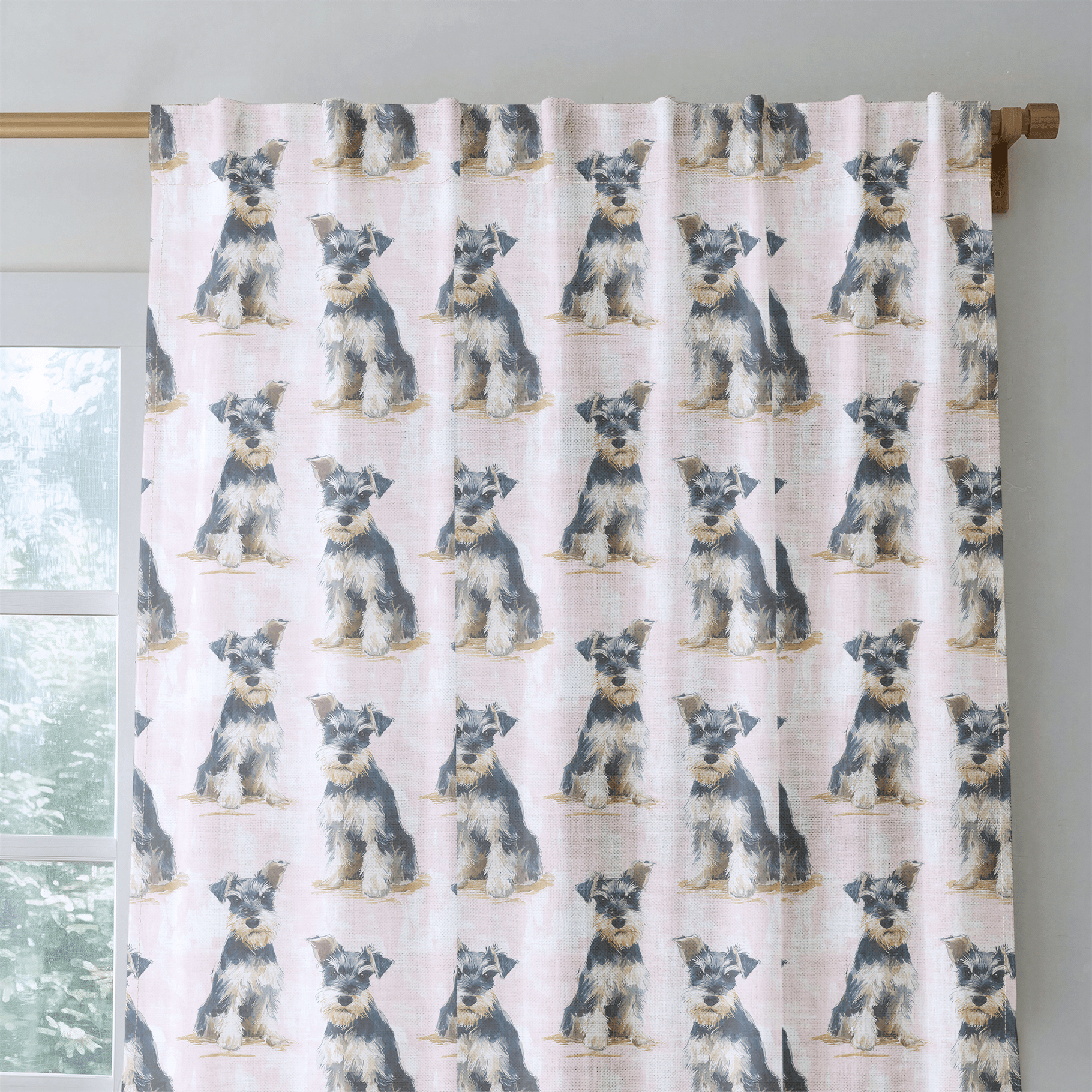 Schnauzer Squad - The Drapery