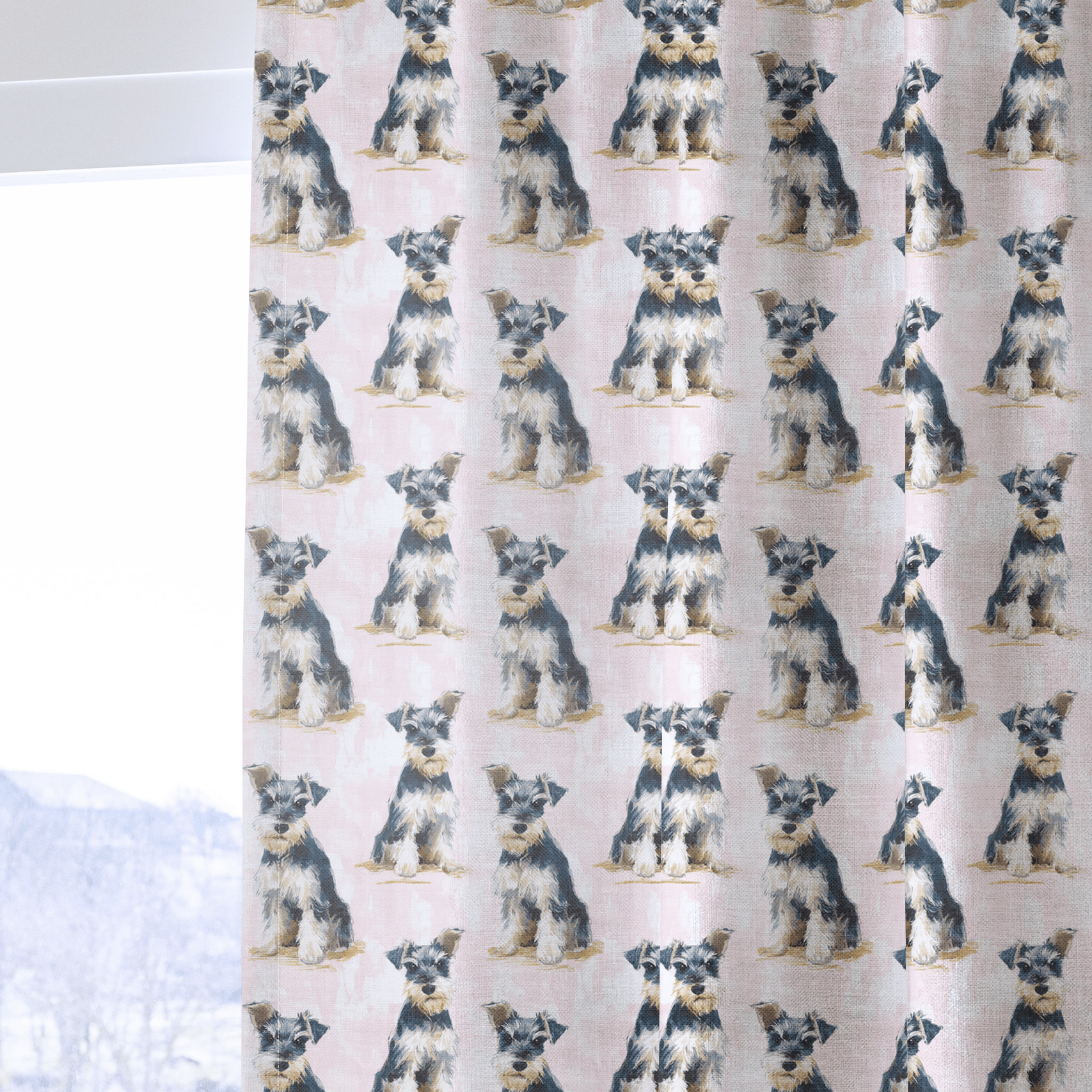 Schnauzer Squad - The Drapery