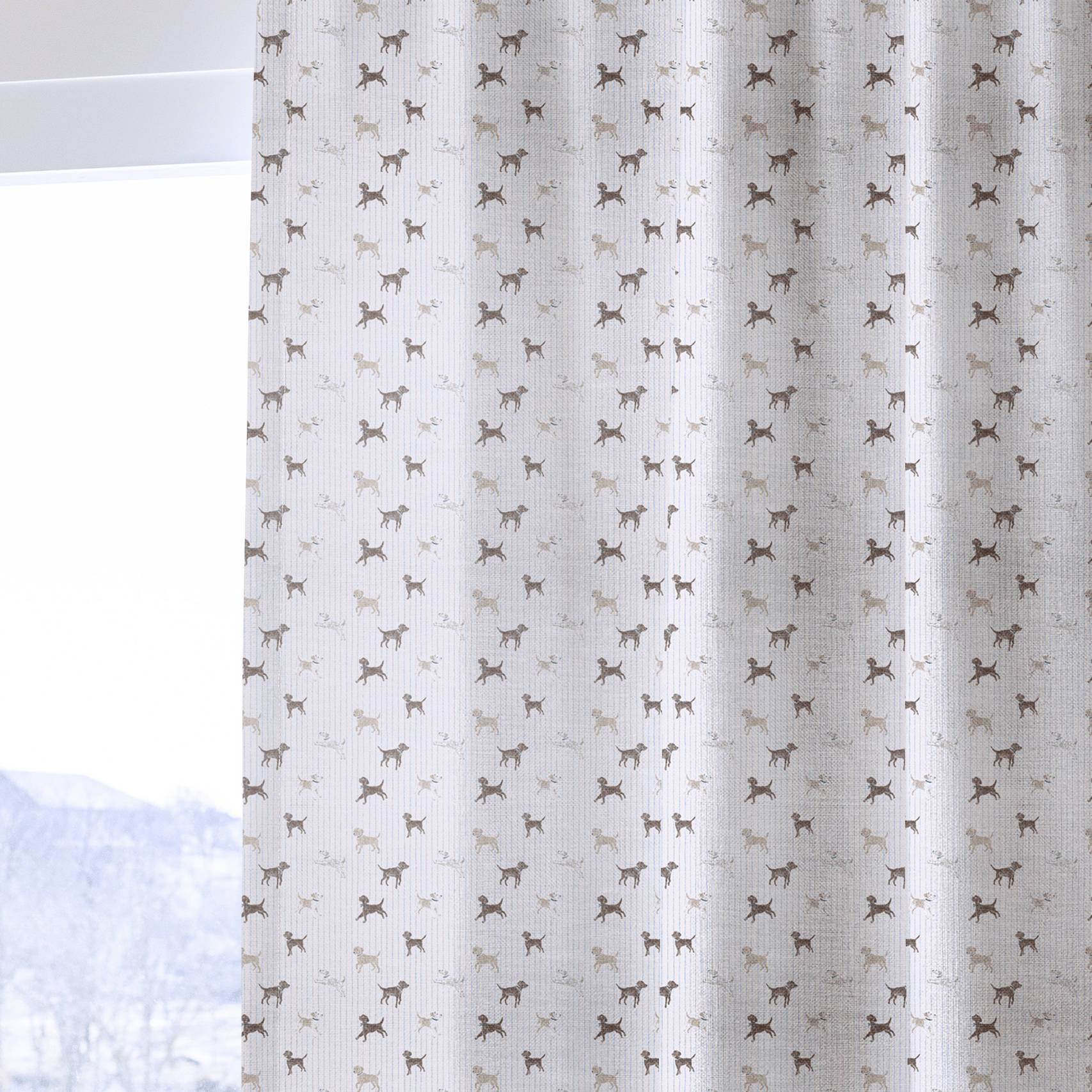 Scruff & Wonder - Curtain Panel - The Drapery
