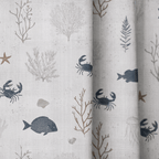 Sea Creatures - Curtain Panel - The Drapery