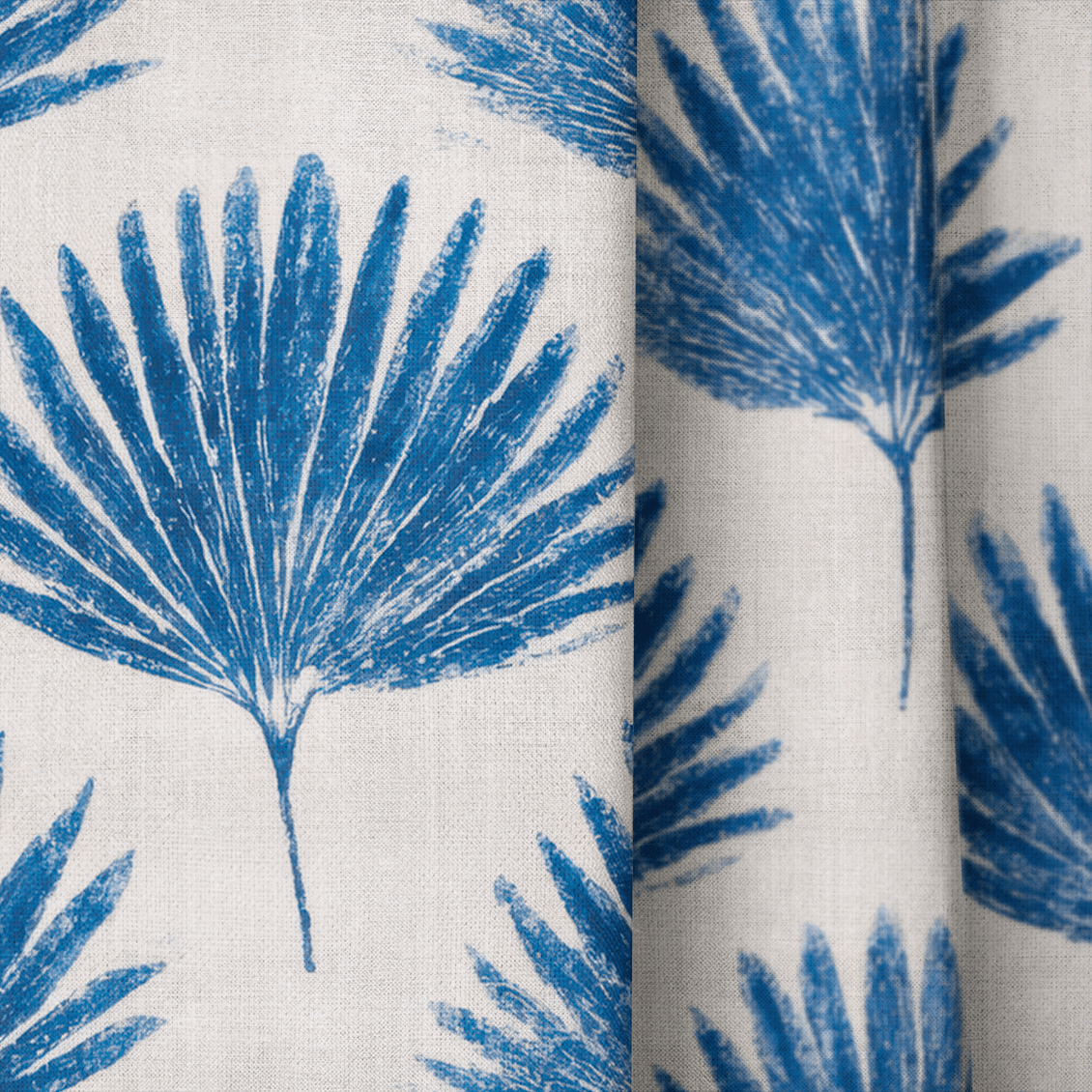 Seabreeze Palm - Curtain Panel - The Drapery