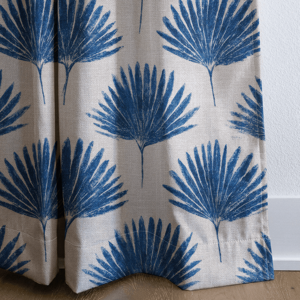 Seabreeze Palm - Curtain Panel - The Drapery