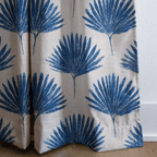 Seabreeze Palm - Curtain Panel - The Drapery