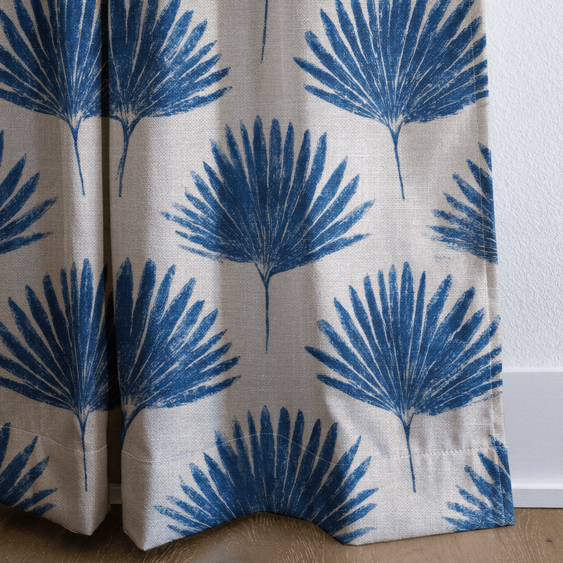 Seabreeze Palm - Curtain Panel - The Drapery