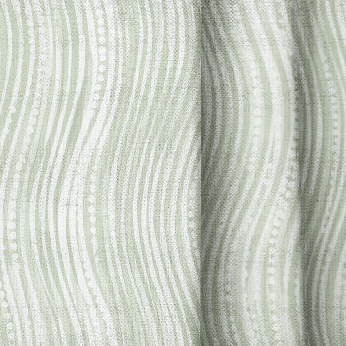 Seafoam Current - Curtain Panel - The Drapery