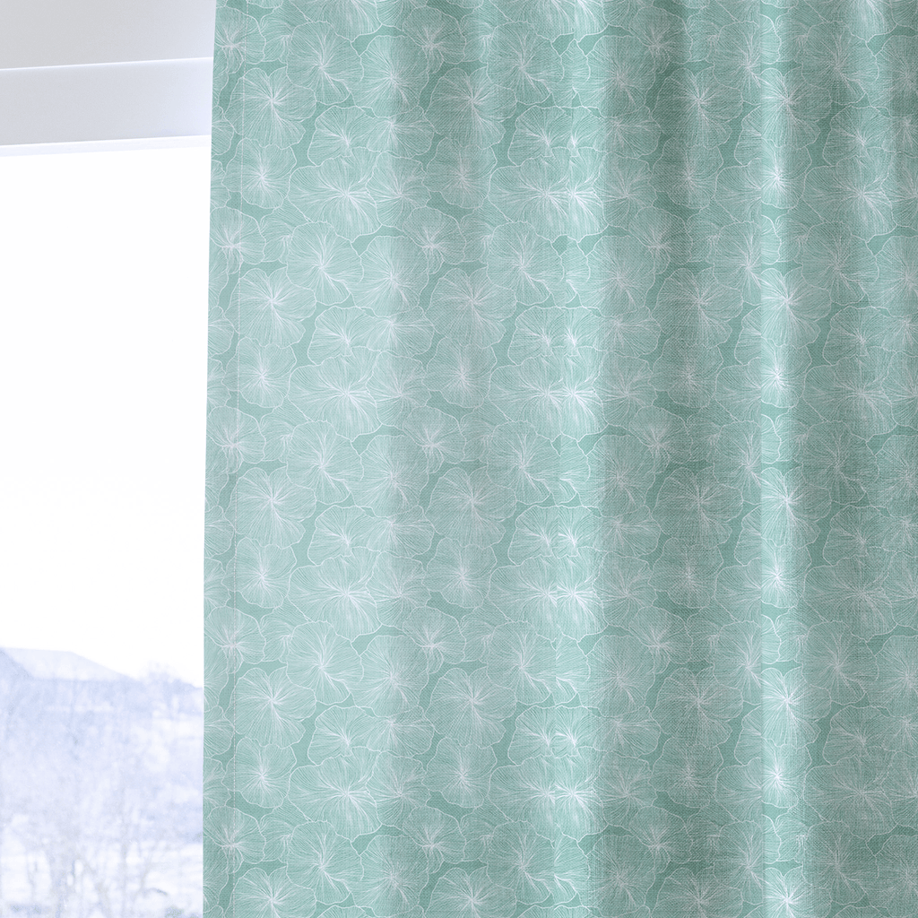 Seafoam Dream - Curtain Panel - The Drapery