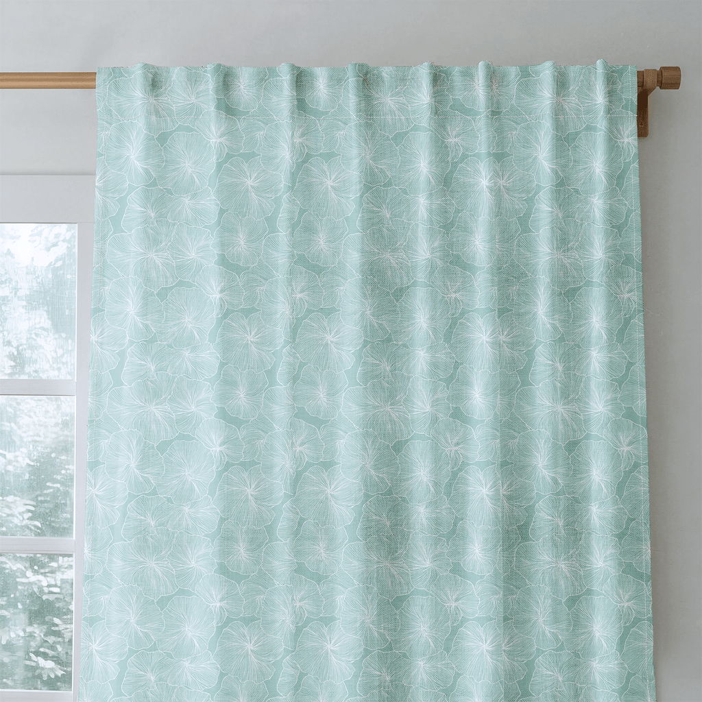 Seafoam Dream - Curtain Panel - The Drapery