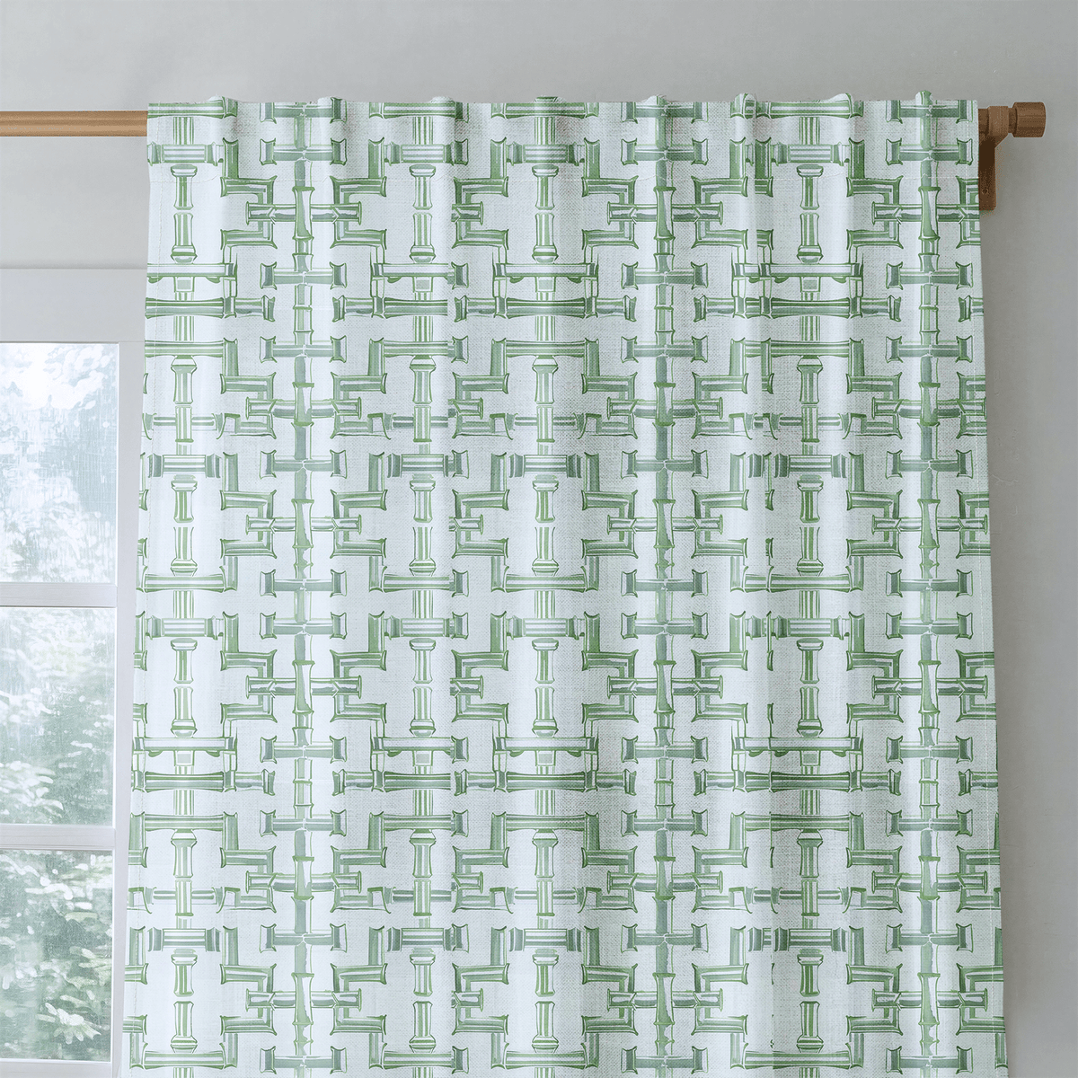 Seagrass Trellis - Curtain Panel - The Drapery