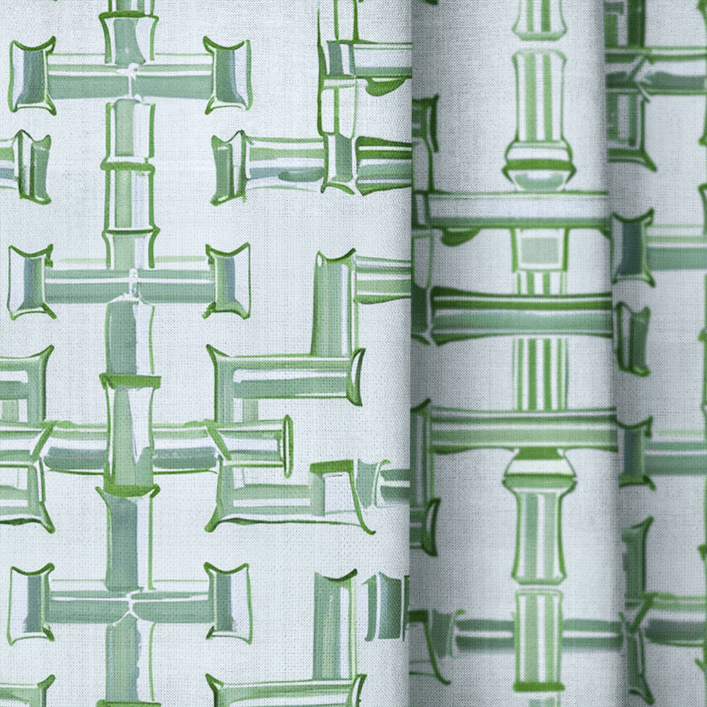 Seagrass Trellis - Curtain Panel - The Drapery