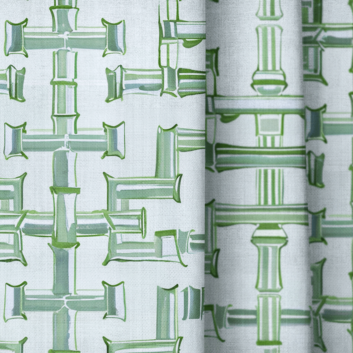 Seagrass Trellis - Curtain Panel - The Drapery