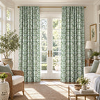Seagrass Trellis - Curtain Panel - The Drapery
